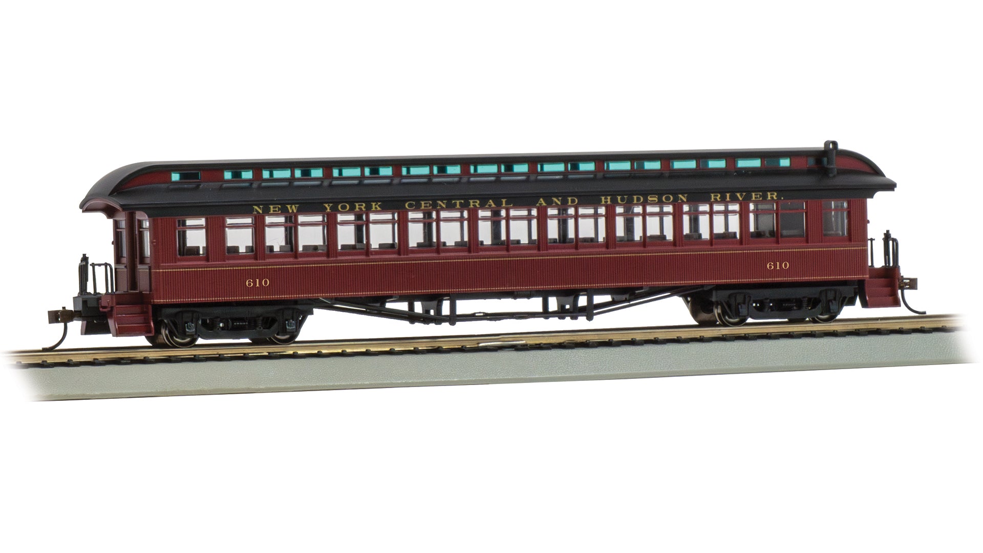 12803 NEW YORK CENTRAL & HUDSON RIVER WOOD PASSENGER COACH #610-HO
