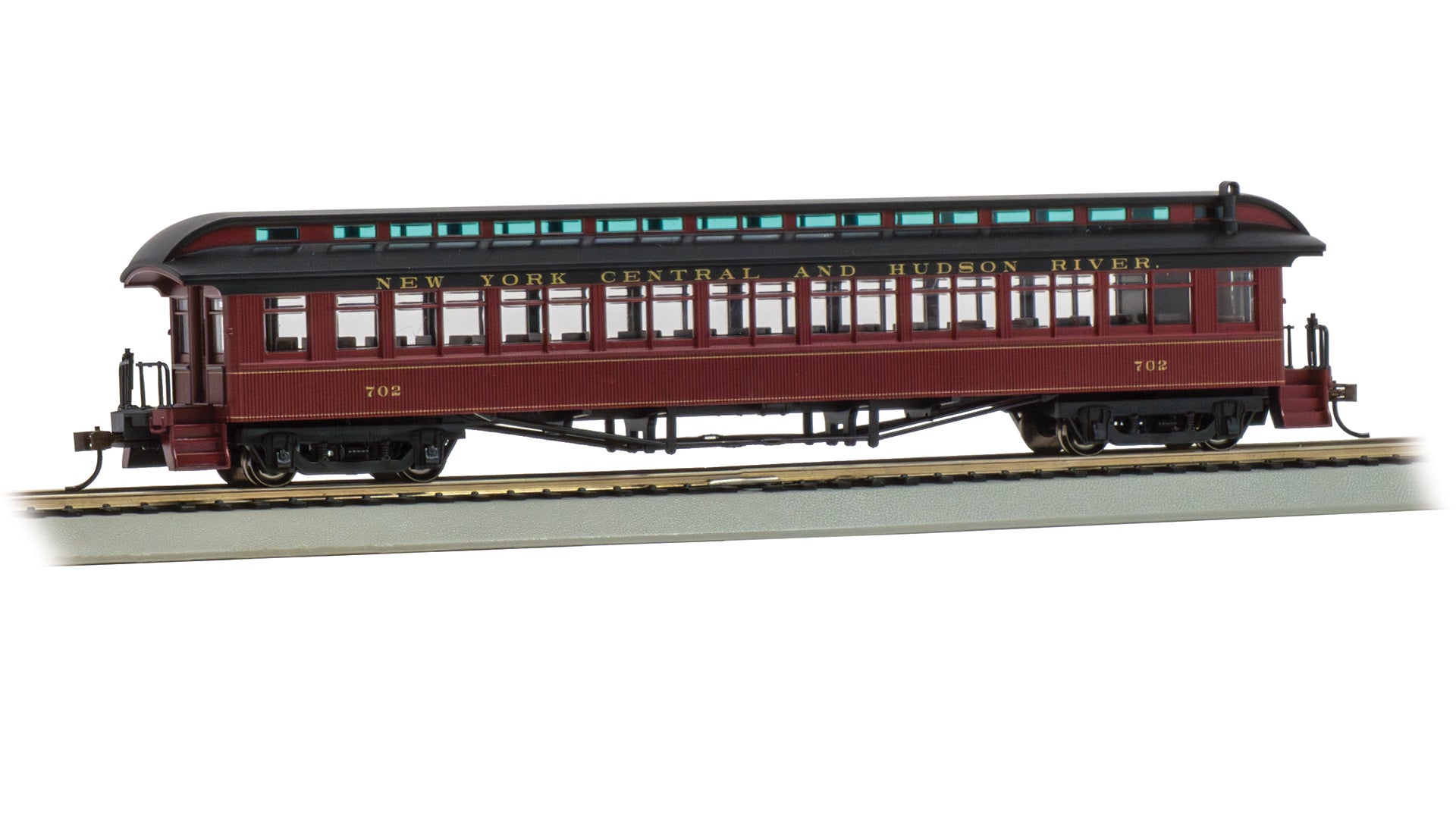 12804 NEW YORK CENTRAL & HUDSON RIVER WOOD PASSENGER COACH #702-HO