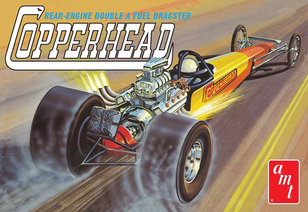 1282 COPPERHEAD DRAGSTER-1:25 SCALE