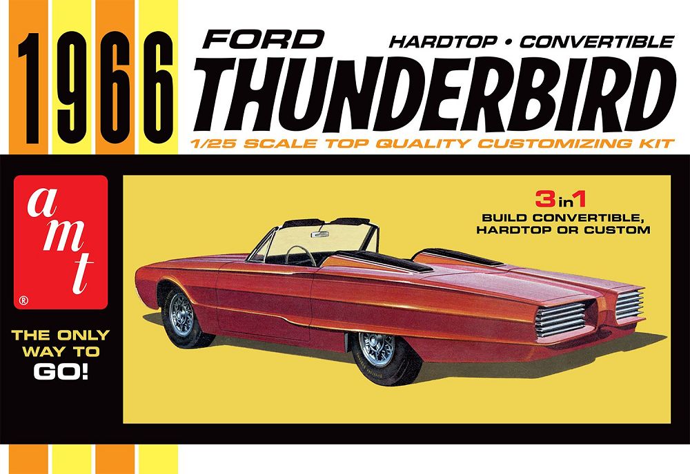 1328 '66 FORD THUNDERBIRD-1:25 SCALE
