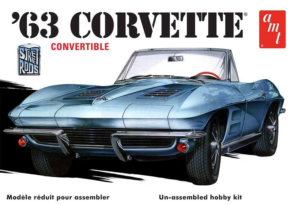1335 '63 CORVETTE CONVERTIBLE-1:25 SCALE