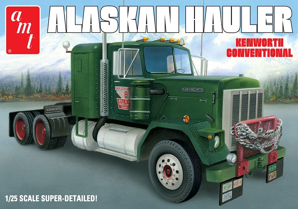 1339 KENWORTH ALASKAN HAULER-1:25 SCALE