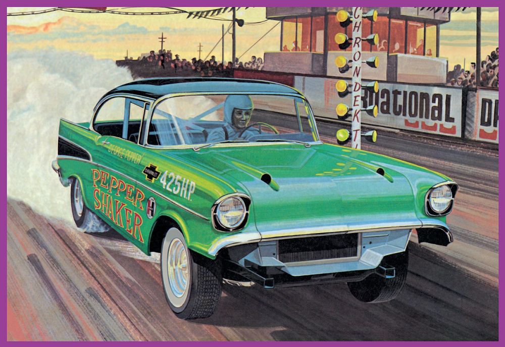1360 '57 CHEVY "PEPPER SHAKER"-1:25 SCALE