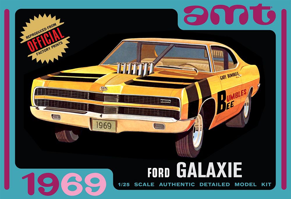 1373 '69 FORD GALAXIE HARDTOP-1:25 SCALE