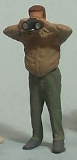 1583 MAN WITH BINOCULARS-O
