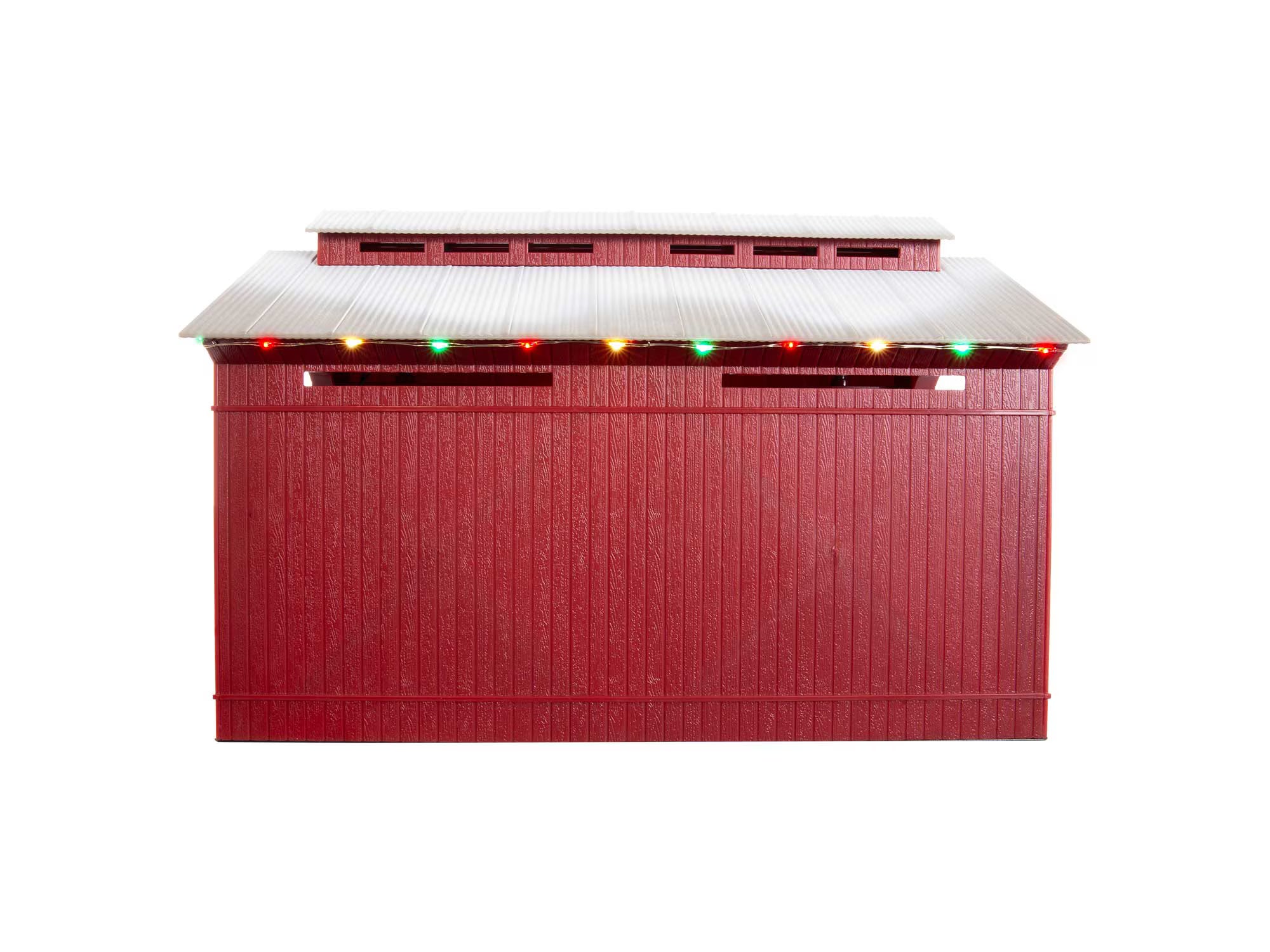 1929090 CHRISTMAS COVERED BRIDGE WITH CHRISTMAS LIGHTS-O