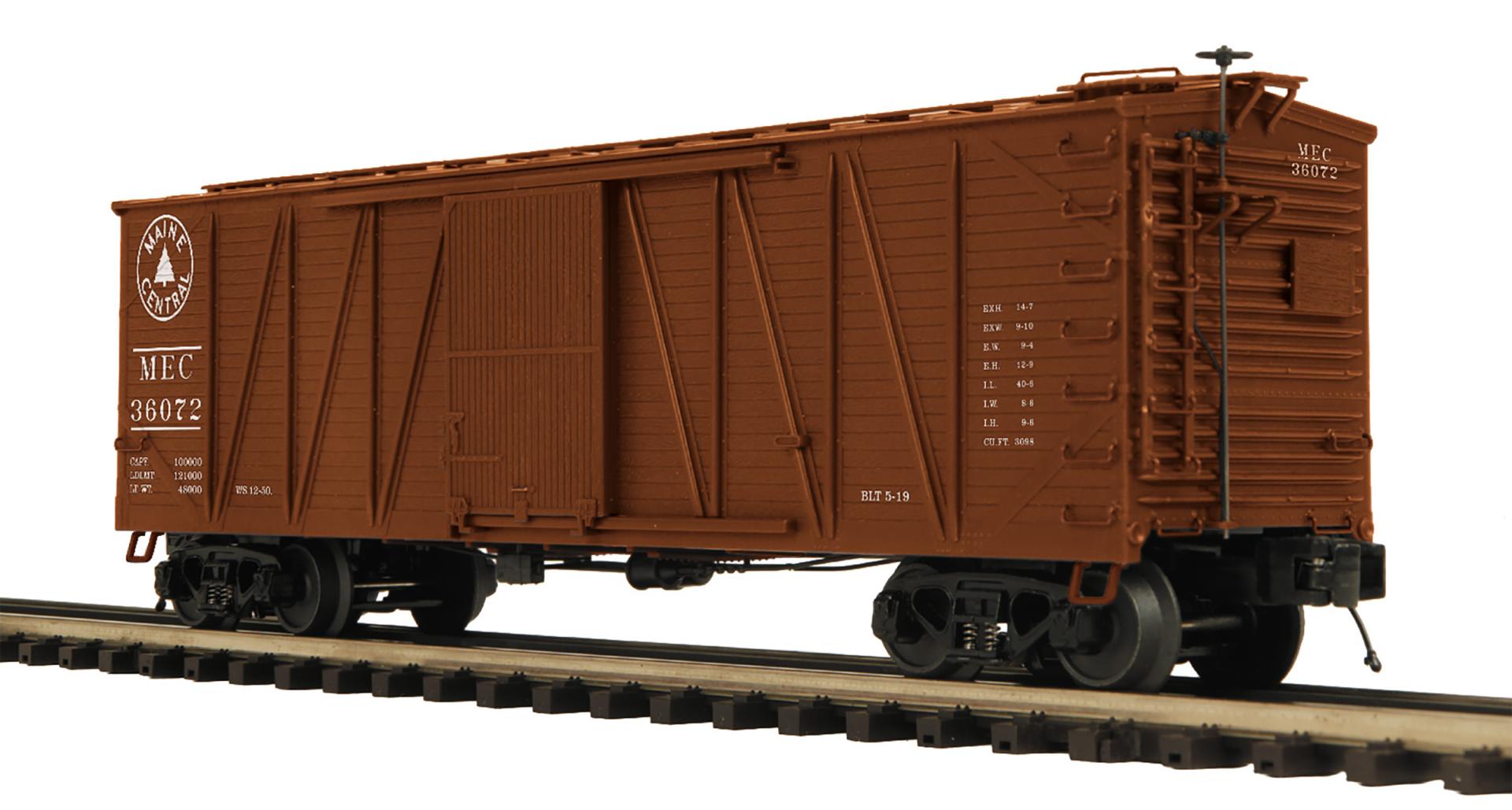 20-99453 MAINE CENTRAL SINGLE SHEATHED BOXCAR-O