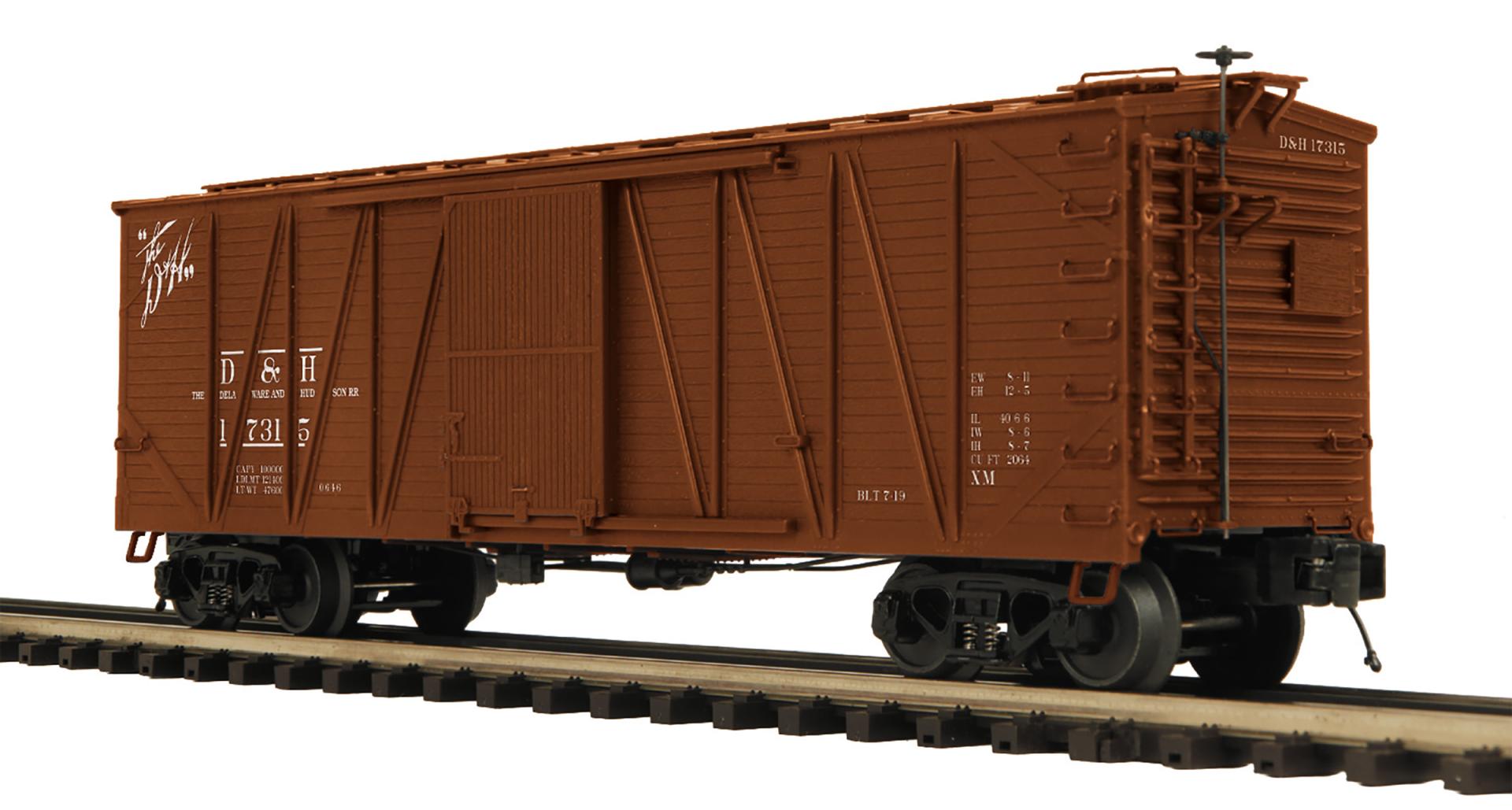 20-99456  DELAWARE & HUDSON SINGLE SHEATHED BOXCAR-O
