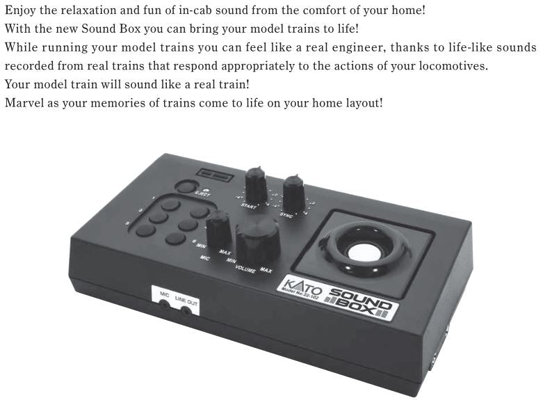 22-102 KATO ANALOG SOUND BOX