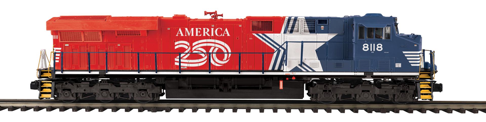 22-22203-2 NORFOLK SOUTHERN "STARS & STRIPES" ES44AC #8118-O