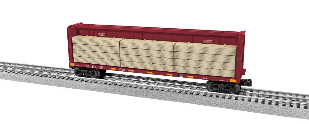 2343082 NORFOLK SOUTHERN CENTERBEAM FLAT CAR-O