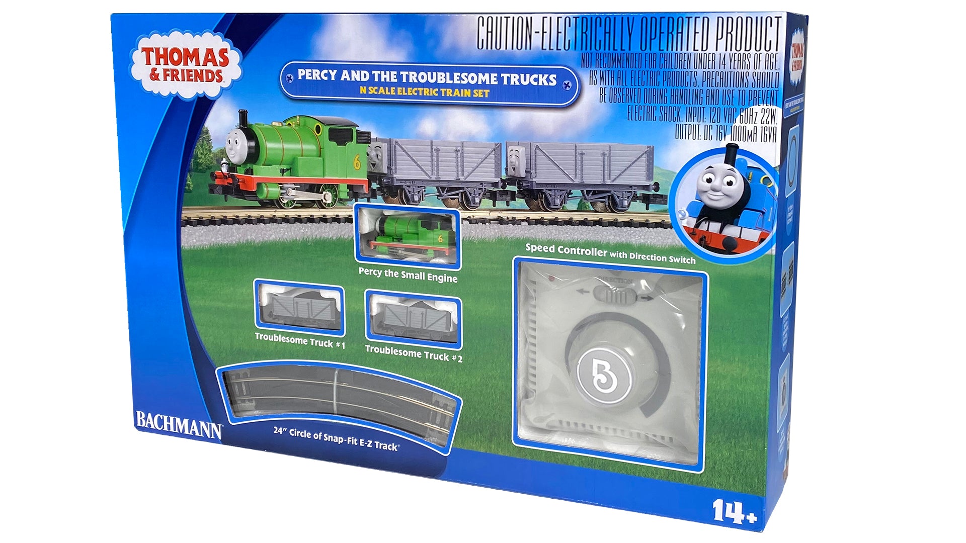 24030 PERCY & TROUBLESOME TRUCKS FREIGHT TRAIN SET-N