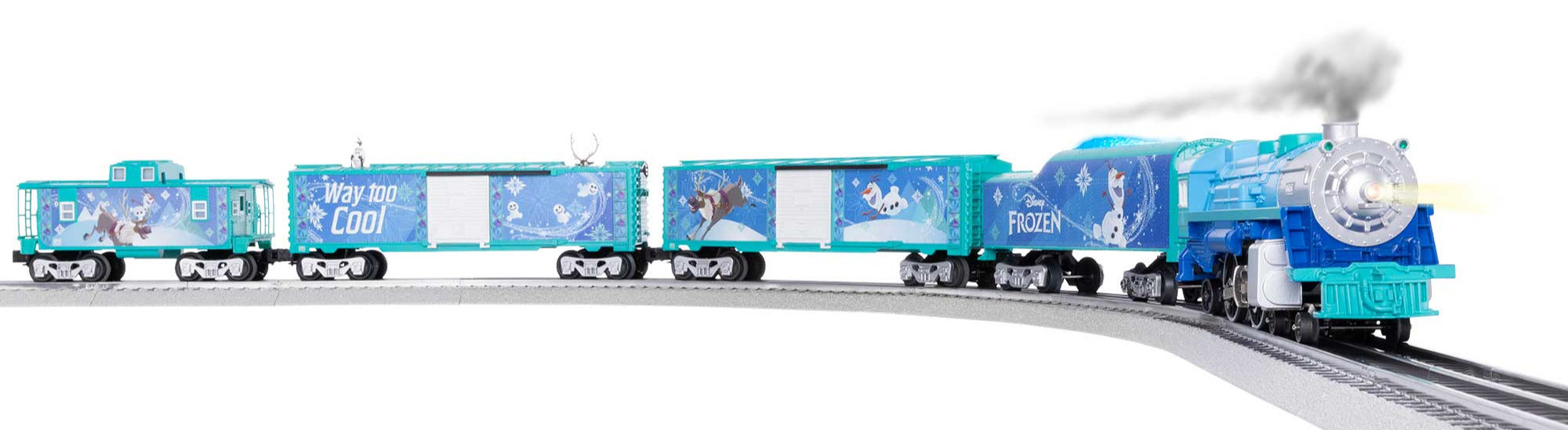2423040 DISNEY'S FROZEN OLAF WINTER FREIGHT TRAIN SET-O