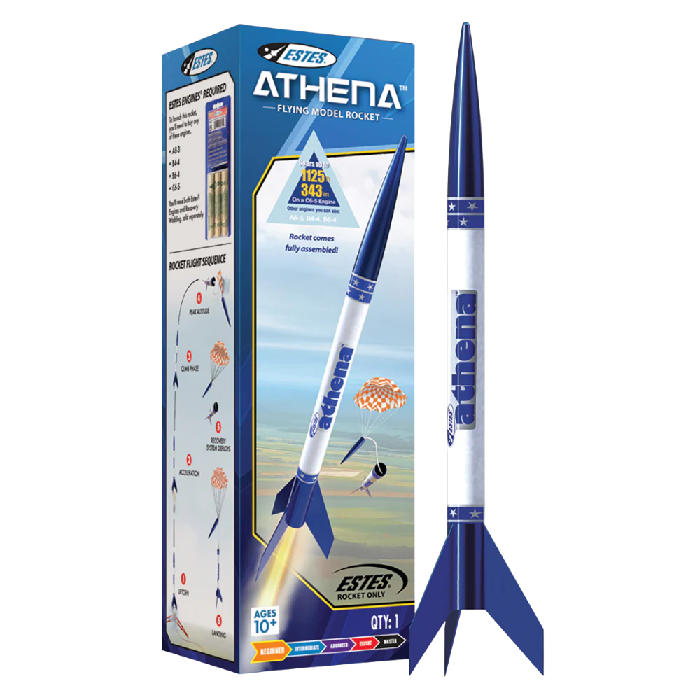 2452 ATHENA FLYING MODEL ROCKET