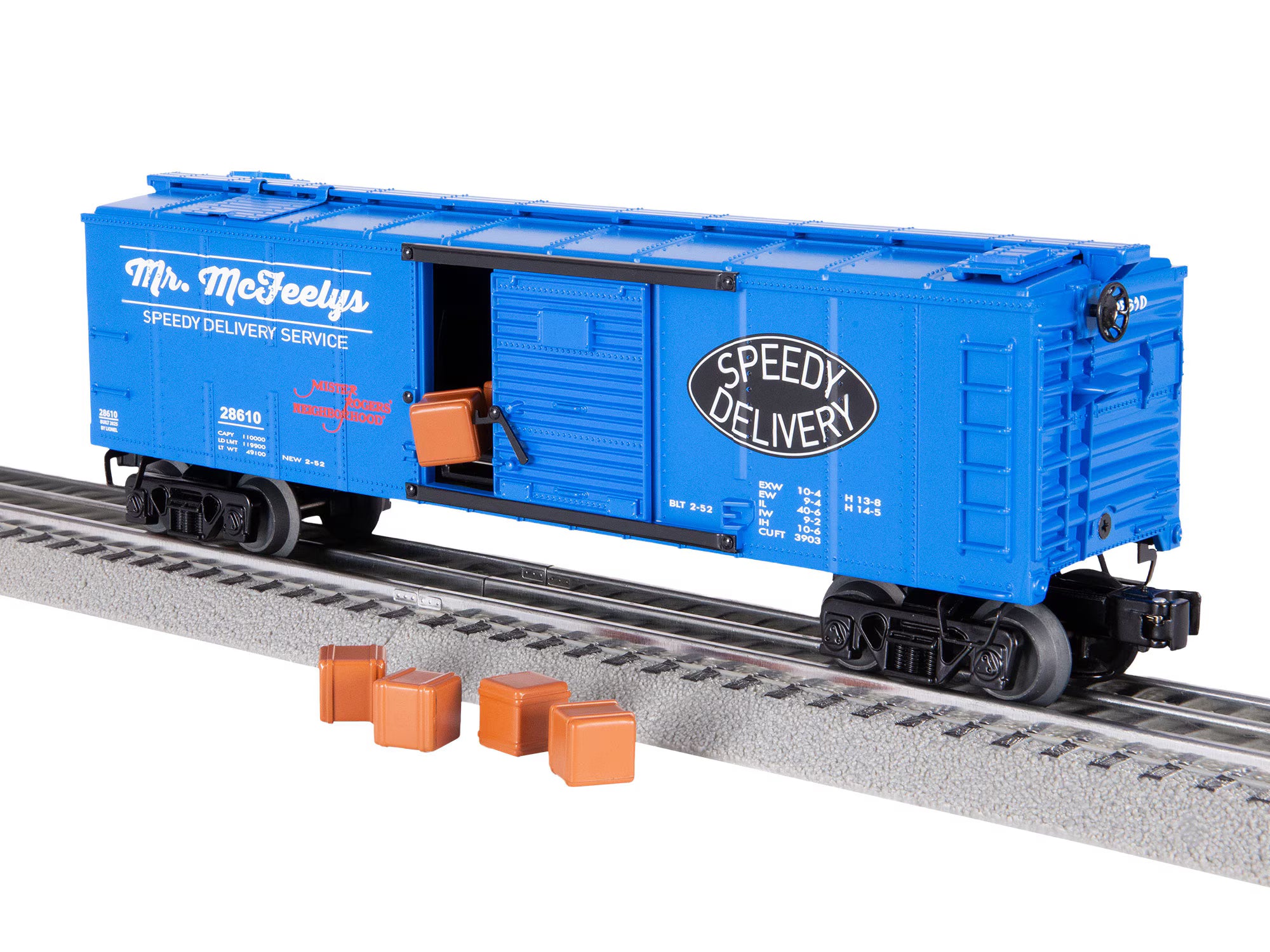2528610 MR. MCFEELY'S SPEEDY DELIVERY SERVICE OPERATING BOXCAR-O