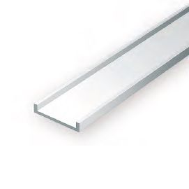 264 STYRENE CHANNEL-.125"