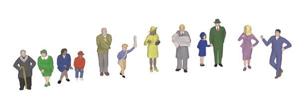 30-11063 12-PIECE FIGURE SET-O