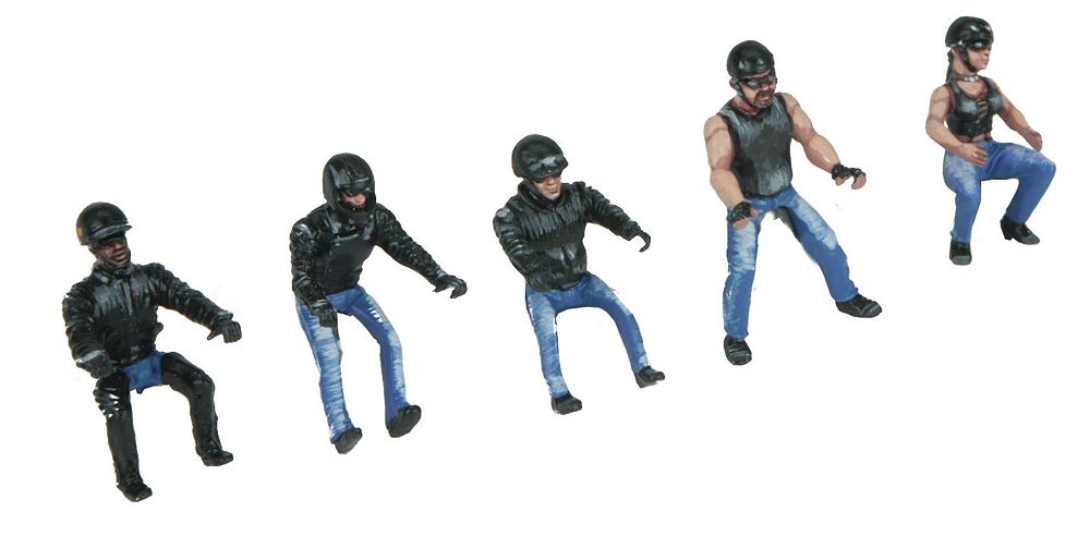 30-11091 MOTORCYLCLE FIGURE SET-O