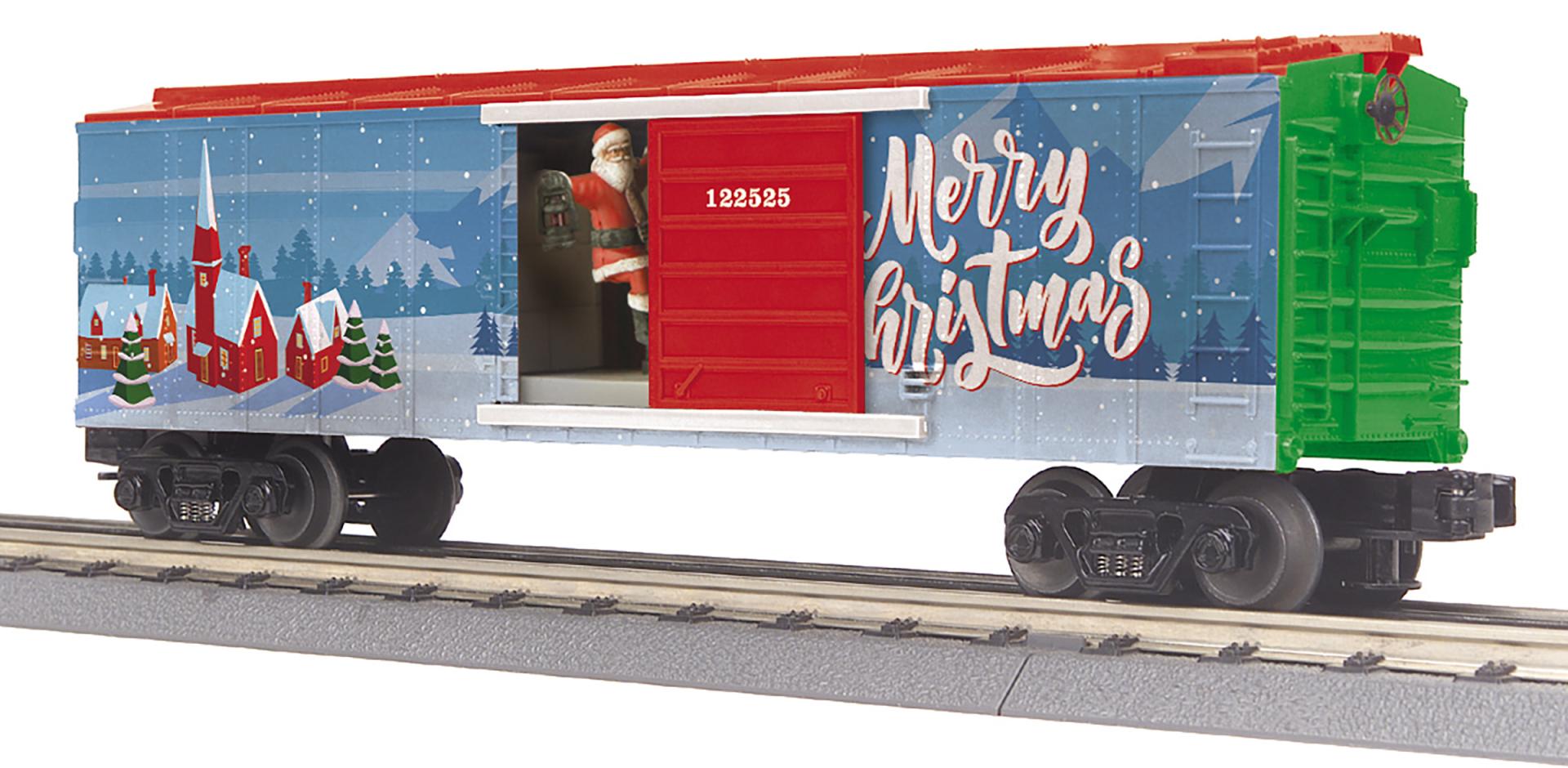 30-71236 CHRISTMAS OPERATING BOXCAR WITH SANTA CLAUS-O