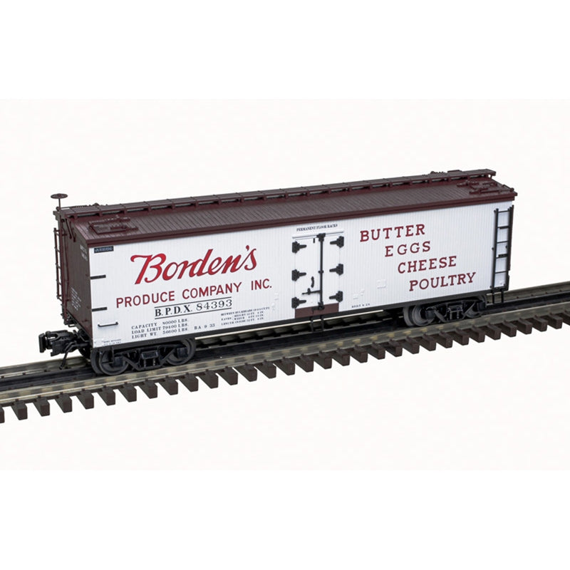 3001681-1 BORDEN'S PRODUCE 40' WOOD REEFER #84393-O