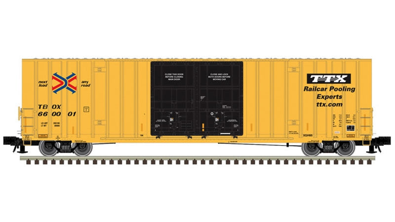 3003090-2 TTX GUNDERSON 60' HY-CUBE BOXCAR #660067-O