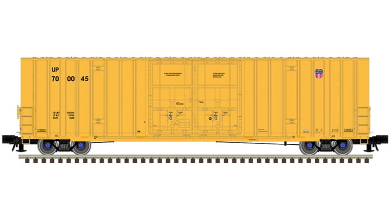 3003092-1 UNION PACIFIC GUNDERSON 60' HY-CUBE BOXCAR #700045-O