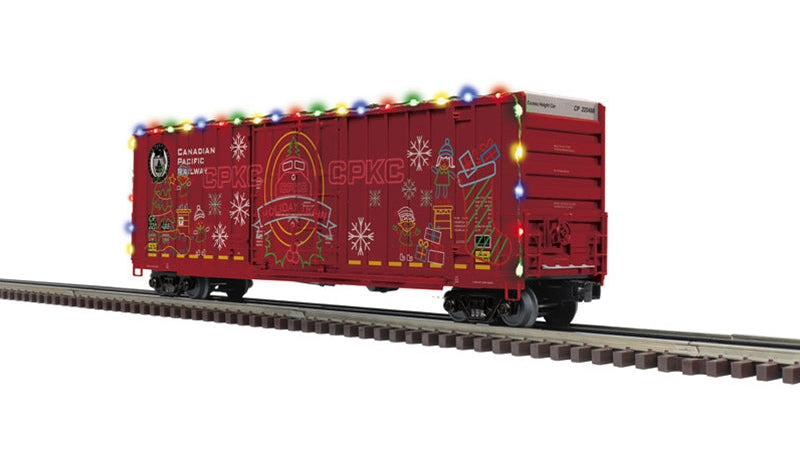 3003114 CPKC HOLIDAY 50' GUNDERSON HIGH CUBE BOXCAR #220488-O