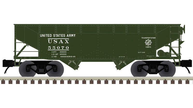 3003155 UNITED STATES ARMY 2-BAY OFFSET HOPPER-O