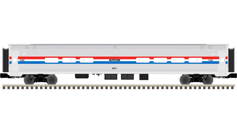 3004220 AMTRAK PHASE III AMFLEET PASSENGER 4-CAR SET 2-RAIL-O