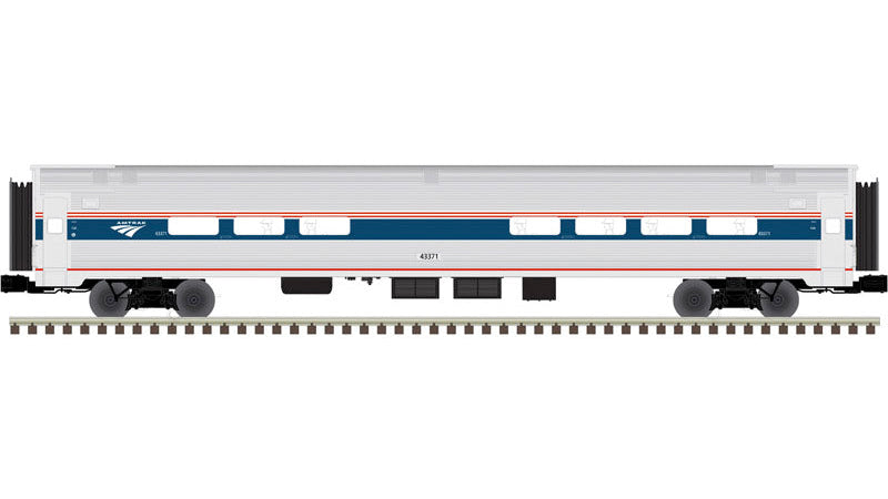 3004224 AMTRAK PHASE VI AMFLEET PASSENGER 4-CAR SET 2-RAIL-O