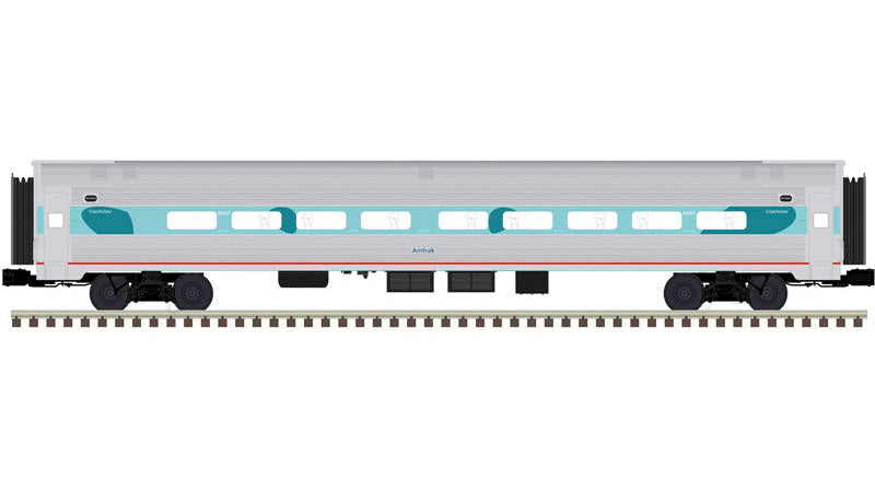 3003229 AMTRAK PHASE V AMFLEET PASSENGER 4-CAR SET-O