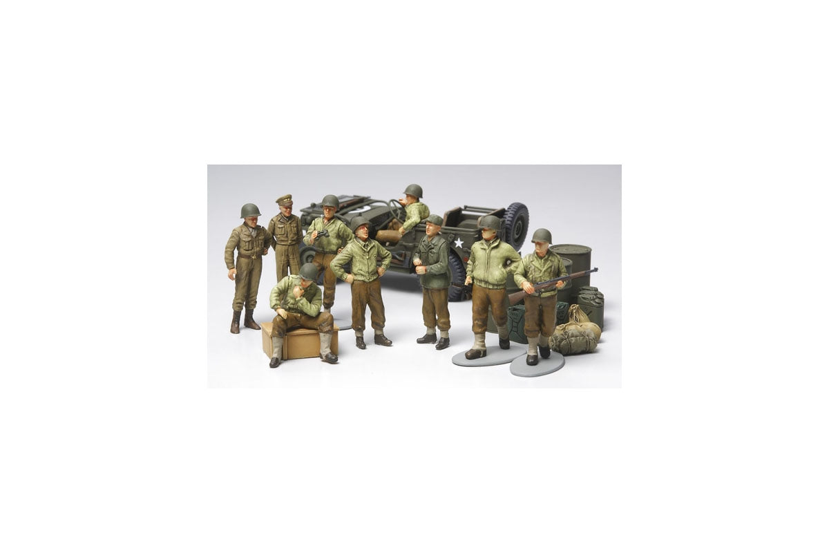 32552 UNITED STATES ARMY INFANTRY AT REST-1:48 SCALE