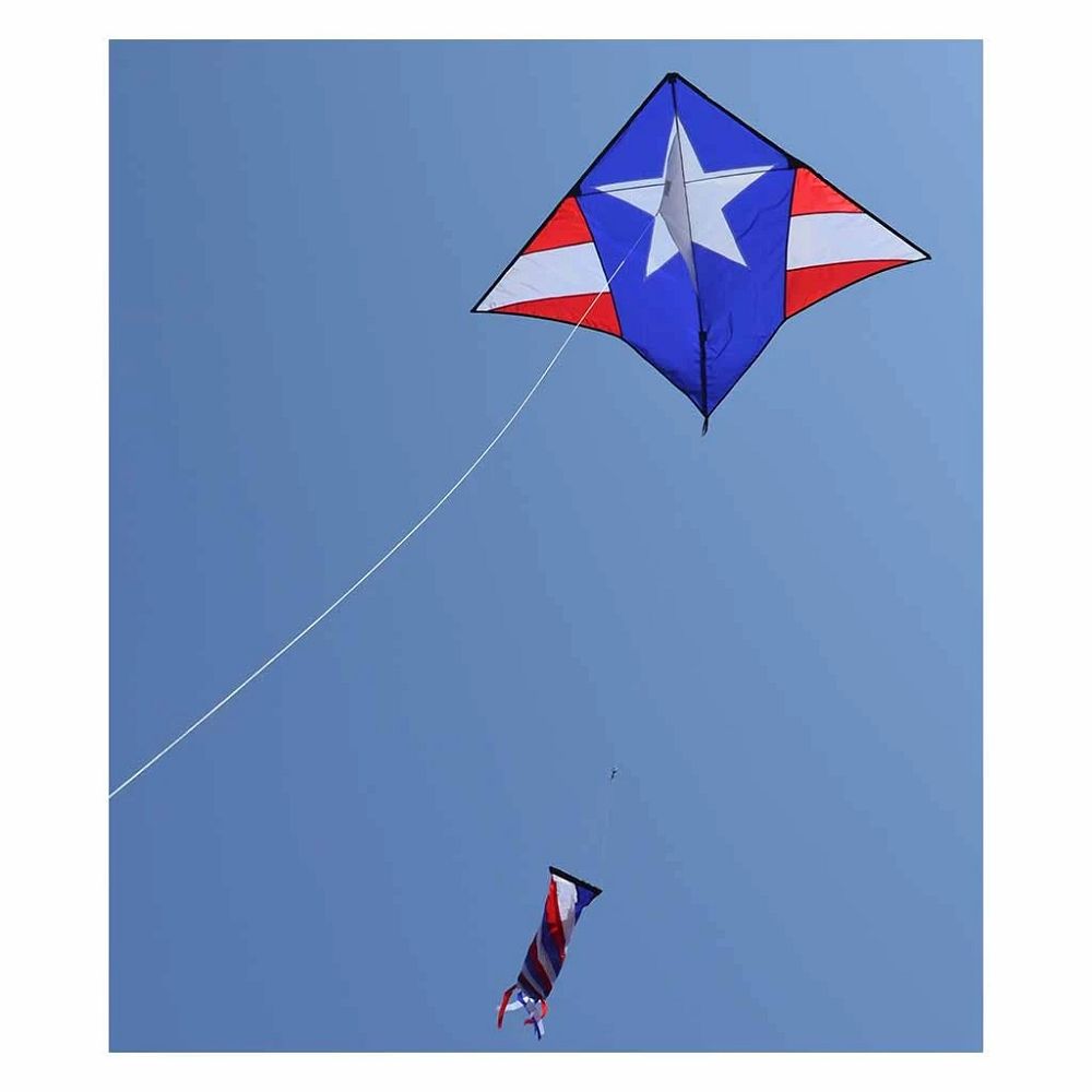 33091 PATRIOTIC GYRO DELTA KITE