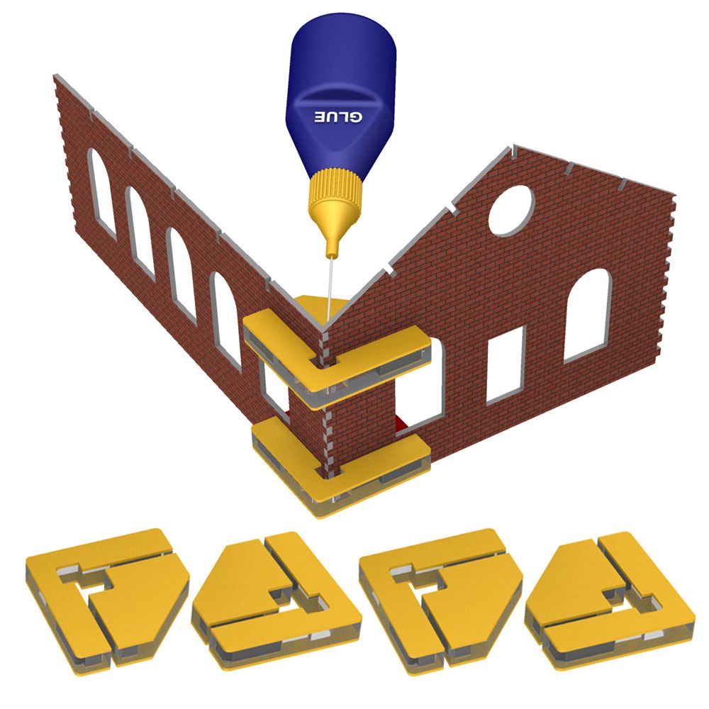 39009 SNAP & GLUE SET CLAMPS