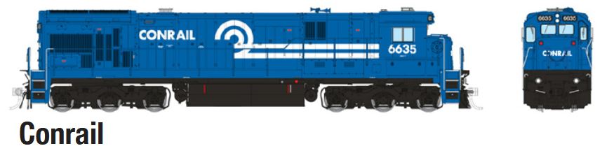 42107 CONRAIL GE C36-7 #6635-HO