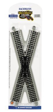 44540 EZ-TRACK 30 DEGREE CROSSOVER NICKEL SILVER-HO