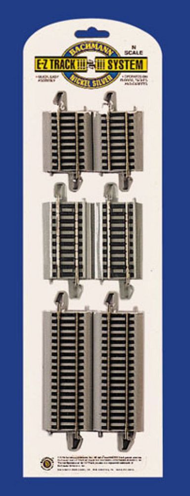 44829 EZ-TRACK ASSORTED STRAIGHT TRACK-N