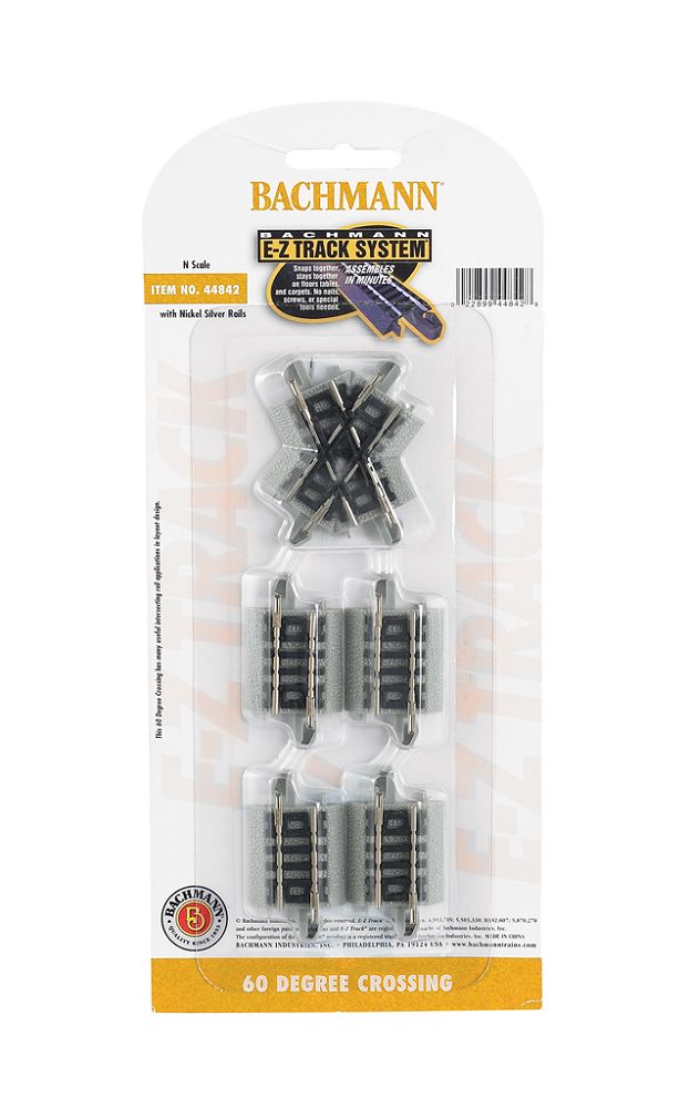 44842 EZ-TRACK 60 DEGREE CROSSOVER-N
