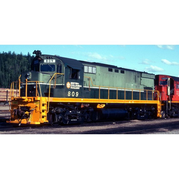 45557 BC RAIL TWO-TONE GREEN ALCO C-425 (DCC/SOUND) #803-HO