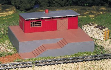 46209 TRACKSIDE OPERATING STEAM WHISTLE BUILDING-HO