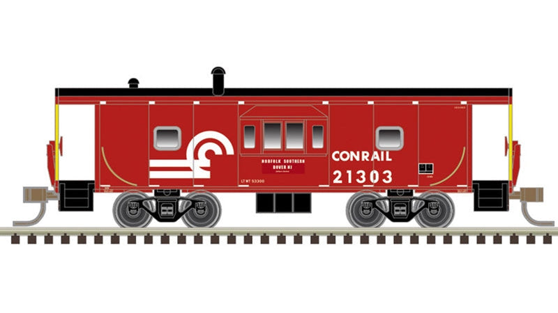 50007395 CONRAIL BAY WINDOW CABOOSE #21280-N