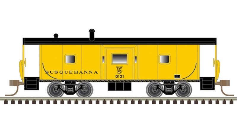 50007402 NEW YORK SUSQUEHANNA & WESTERN BAY WINDOW CABOOSE #0121-N
