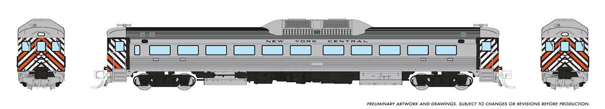 516510 NEW YORK CENTRAL BUDD RDC-1 PHASE 1-N