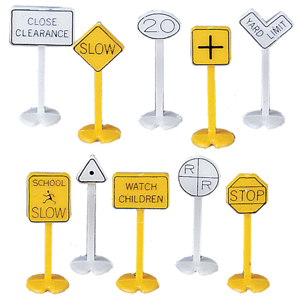 52-7013 RAILROAD & STREET SIGNS-N