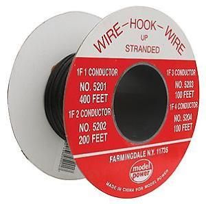 5201 28AWG BLACK WIRE SPOOL