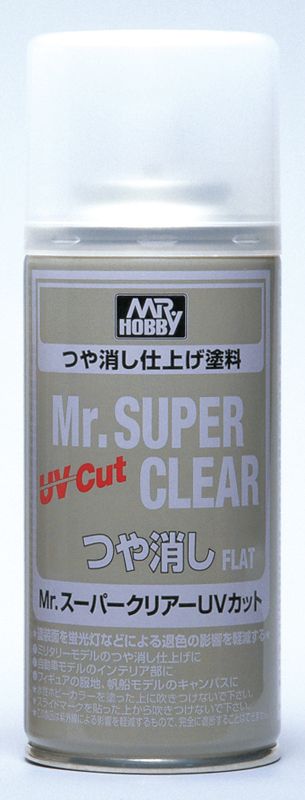 523 MR. SUPER CLEAR UV FLAT-4.7oz. SPRAY