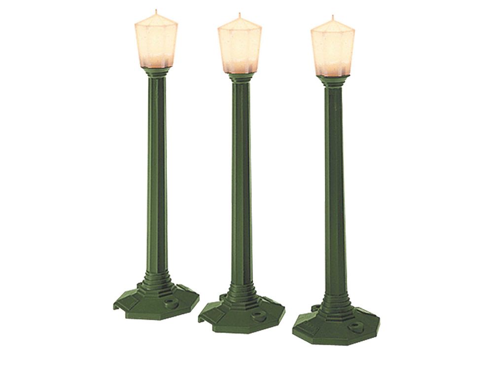 6-29247 GREEN STREET LAMP POSTS-O