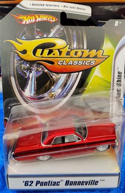 HOT WHEELS CUSTOM CLASSICS '62 PONTIAC BONNEVILLE-O