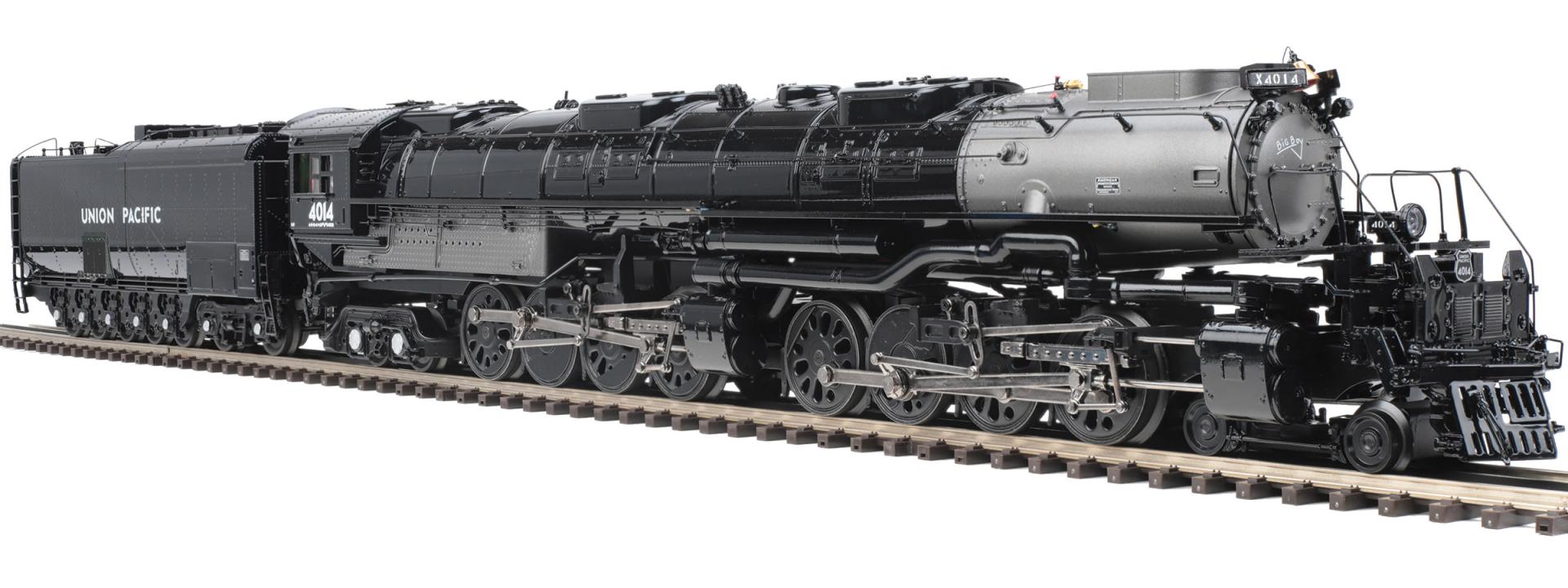 22-30144-2 UNION PACIFIC BIG BOY RESTORED WITH OIL TENDER 2-RAIL #4014-O