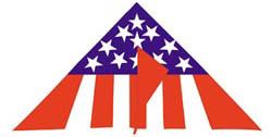 703 NYLON AMERICA II DELTA KITE